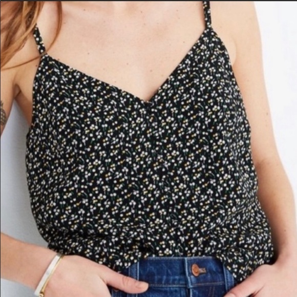 Madewell Tops - Madewell Cropped Cami * Playground Posies * Size 8